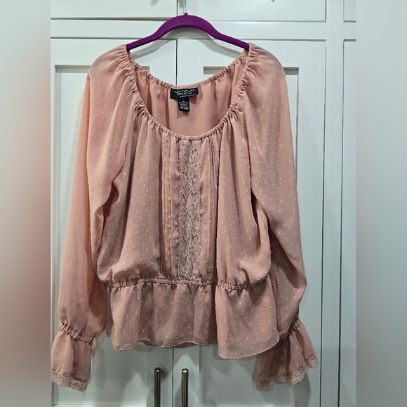 Dusty Mauve Blouse – Size Large (New York City Design Co) - Picture 4 of 9